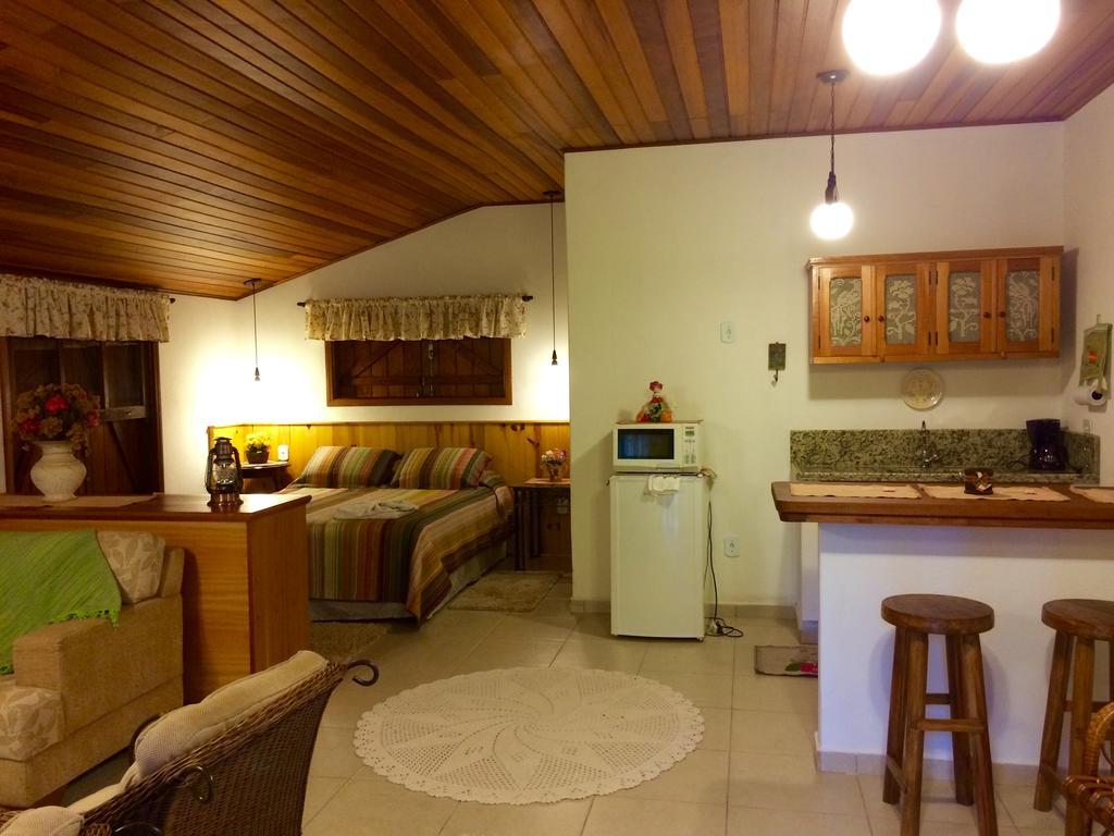 Chale Aconchegante Villa Monte Verde  Cameră foto